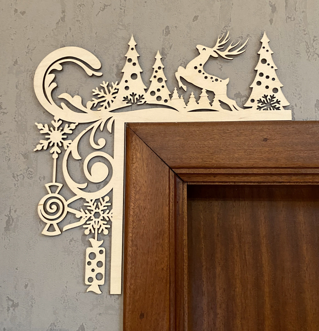 deurdecoratie kerst view 5