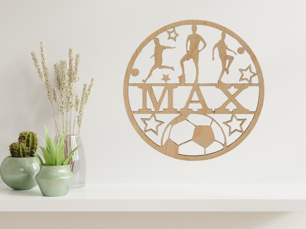sport thema decoratie detail